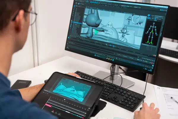 3D animation content