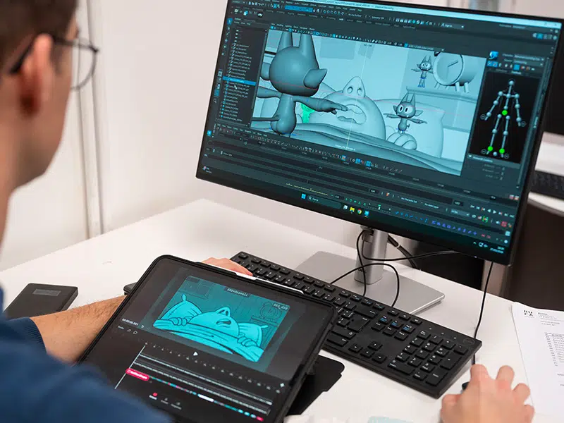 3D animation content