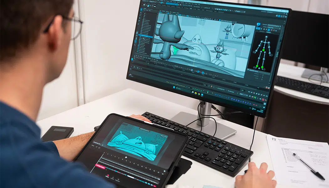 3D animation content