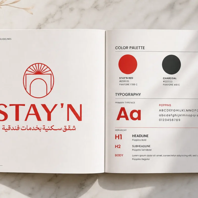 Branding style guideline document — what to include in a brand manual for Egyptian businesses