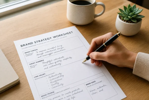 Brand strategy outline template for Egyptian businesses — how to create a brand strategy framework