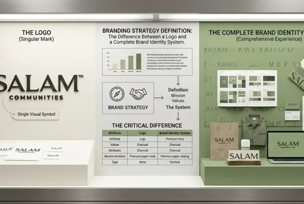 Branding strategy definition — the difference between a logo and a complete brand identity system