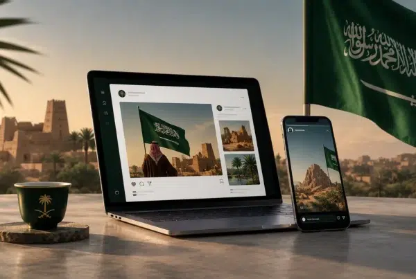 Saudi National Day branding